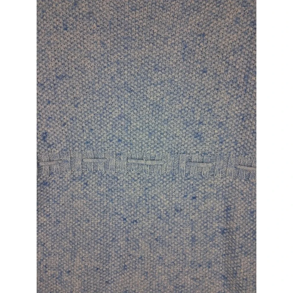 Hanna Andersson Girls Dress Youth 10 Blue‎ Knit Wool Blend V Neck Pullover